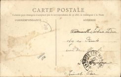 VINTAGE POSTCARD Rennes Old women Houses of the Bridge of Cyr Saint