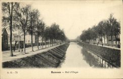 VINTAGE POSTCARD Rennes Email D Onges