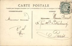 VINTAGE POSTCARD Rennes Email D Onges