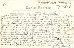 CPA Rennes La Caserne de Guines Militaria