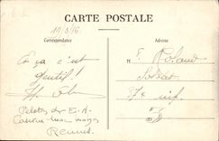 VINTAGE POSTCARD Rennes Groups Union of Brittany in France By Jean Boucher