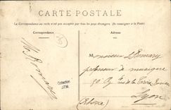 VINTAGE POSTCARD Rennes Souvenir of the Festival Of the Flowers the Cheavux carousel