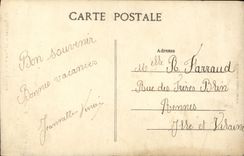 VINTAGE POSTCARD Rennes the House of Duguesclin