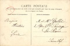 VINTAGE POSTCARD Rennes the Large Cascade In Thahor