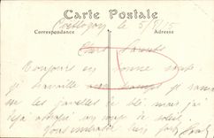 VINTAGE POSTCARD Rennes Monument raised with the memory of the children D Island and Unpleasant died in 1870 Militaria