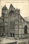 VINTAGE POSTCARD Rennes L Church German St Gate and Turn