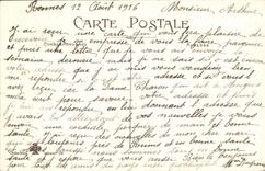 VINTAGE POSTCARD Rennes Hello