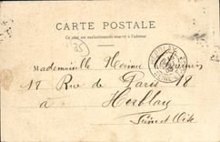 La POSTAL Rennes de la VENDIMIA va de TAPA de la tienda de los pescados