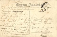 VINTAGE POSTCARD Rennes the Palate of trade