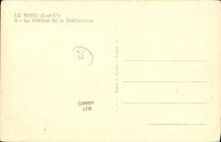 CPSM Rheu el castillo de Freslonniere