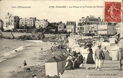 CPA Parame La Plage et la pointe de la roche 