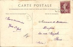 VINTAGE POSTCARD Rotheneuf Vault of Notre Dame Of the Floods