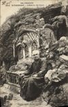 VINTAGE POSTCARD Rotheneuf L Hermit at Rest