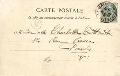 VINTAGE POSTCARD Rotheneuf L Hermit at Rest