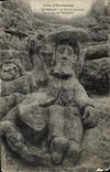 CPA Rotheneuf Les Rochers Sculptes Le dernier des Rotheneuf