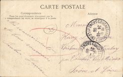 VINTAGE POSTCARD Rotheneuf the Rocks Carve L hermit aprmi his works