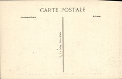 CPA Rotheneuf L Ermite Sculptant les Rochers