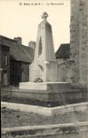 CPA Sains Le Monument Militaria