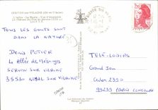 POSTAL MODERNA Servon en L desagradable iglesia el ayuntamiento D vista junto el castillo del Ford del servon postal y de las autoridades de telecomunicaciones