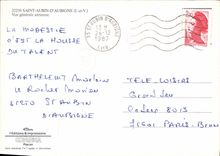 CPM Saint Aubin D Aubigne Vue Generale