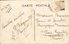 La POSTAL Aubin santo D Aubigne L de la VENDIMIA llego D Antrain