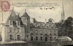 CPA Saint Aubin D Aubigne Le Chateau de Saint Aubin