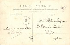 St Aubin de la POSTAL de la VENDIMIA de la torre interior de Cormier del castillo