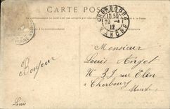 CPA St Aubin Du Cormier Au camp de la lande d Ouee Militaria