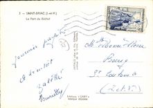 CPM St Briac Le port du Bechet