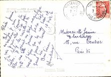 MODERN CARD Holy Briac on Sea Port of the Breast bone Seen air