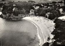 MODERN CARD Holy Briac on Sea Seen Air Beach of Salinette