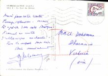 MODERN CARD Holy Briac On Sea the Port of Bechet