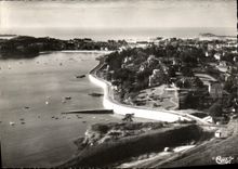 MODERN CARD Holy Briac On Sea Seen Air of Basle Of the Balcony D Emerald