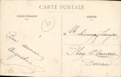 VINTAGE POSTCARD Holy Briac the small country cottage and Necey