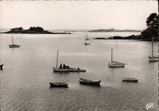 CPM Saint Briac L Ilet et la pointe du Nessey