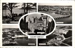 CPM Saint Briac La pointe des Essarts Le pont du Fremur La petite Salinette Plage de Port Hue