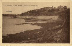 CPA Saint Briac Le Balcon d Emeraude et les Villas