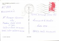 CPM St Brice en Cogles L eglise
