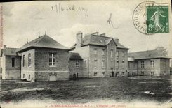 POSTAL Brice santo de la VENDIMIA en Cogles L hospital