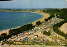 POSTAL MODERNA sitio para acampar santo del culombio de Guimorais
