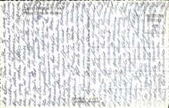 POSTAL MODERNA castillo de Hebert de la playa del St Enogat