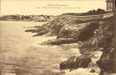 CPA Dinard St Enogat La Goule Aux Fees