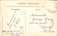 St Enogat de la POSTAL de la VENDIMIA la playa y los chalets del mar