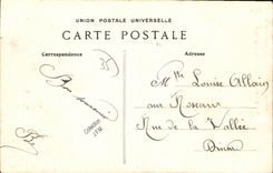 POSTAL Enogat interior santo de la VENDIMIA de L iglesia