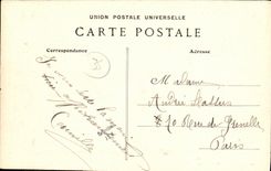 Castillo santo de Enogat de la POSTAL de la VENDIMIA de Goule a las hadas