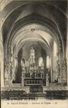 CPA Saint Enogat Interieur de l Eglise