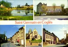 POSTAL MODERNA St aleman en Cogles