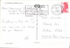 POSTAL MODERNA St aleman en Cogles