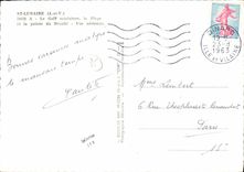 MODERN CARD Holy Lunar the Miniature golf the Beach and the point of takes off seen air