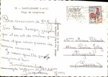 MODERN CARD Holy Lunar Beach of Longchamp